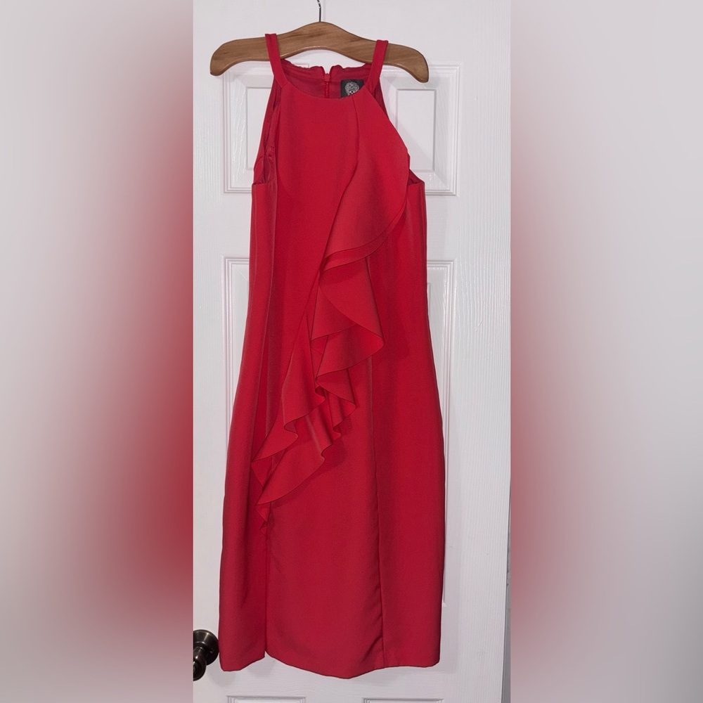 Vince Camuto Hot Coral Dress